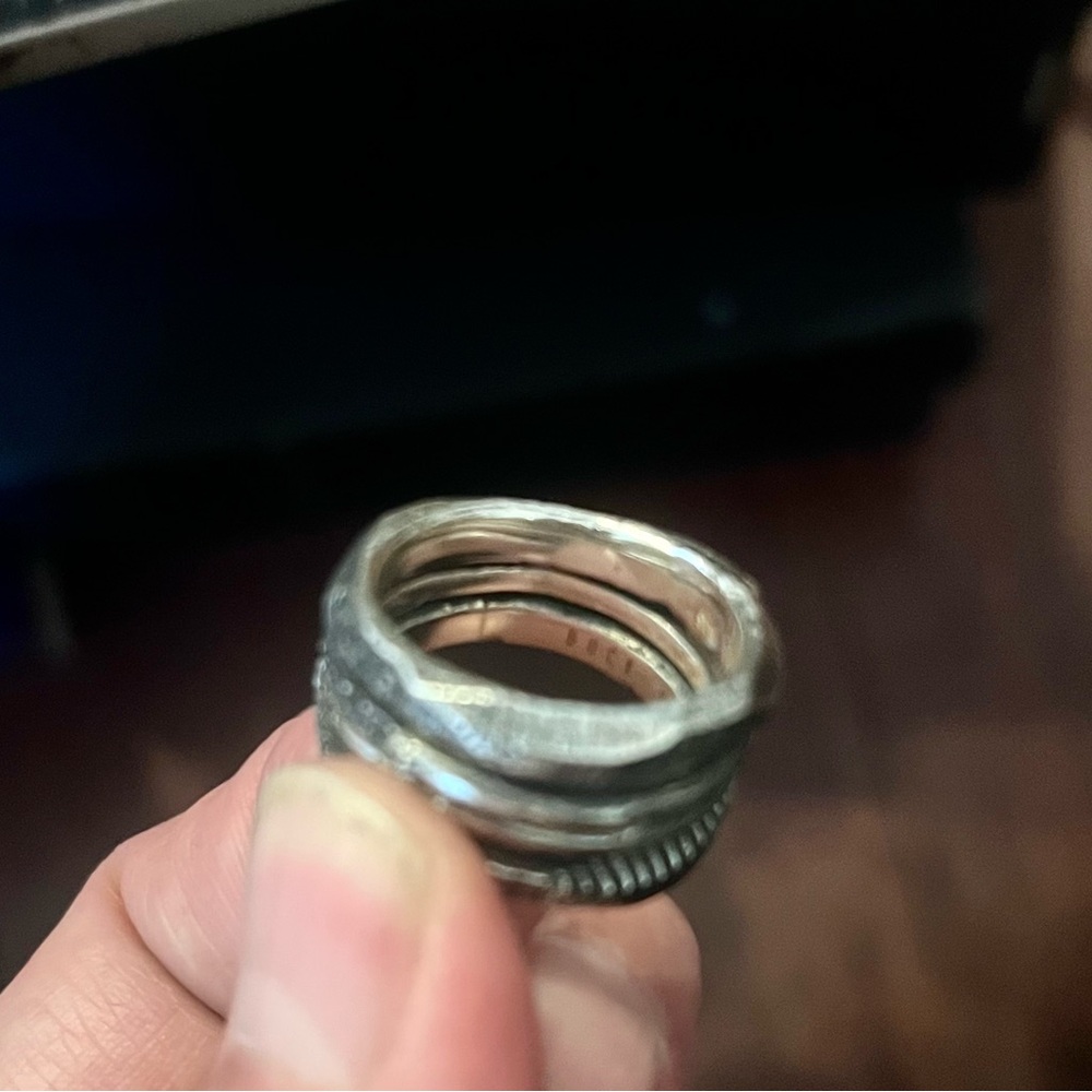 RUSTIC HALO RING - Picture 3 of 4